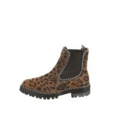 ALEXANDER WANG Ponyhair Printed Chelsea Boots Size: 7 | IT 37 - Picture 1 of 6